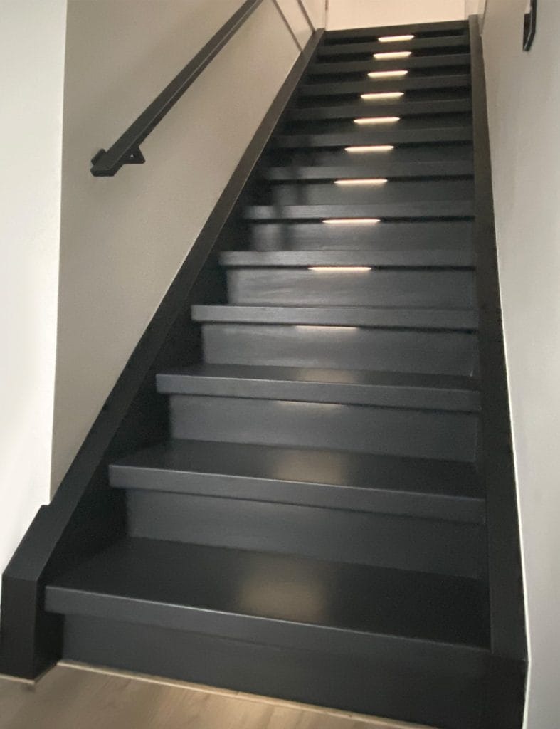 Trap met ledverlichting in Rucphen